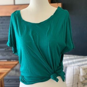 American Eagle green top